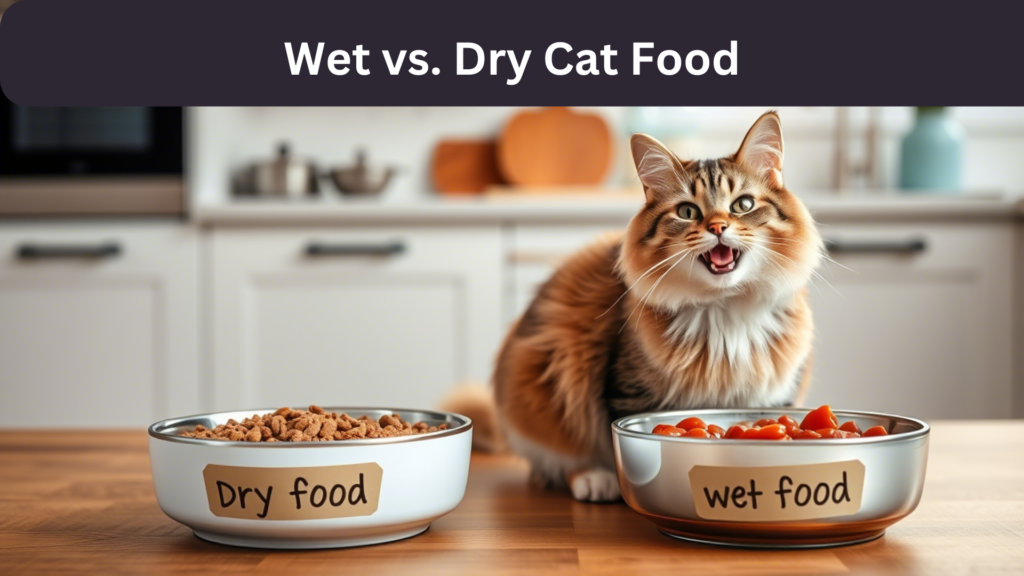 wet and dry cat food